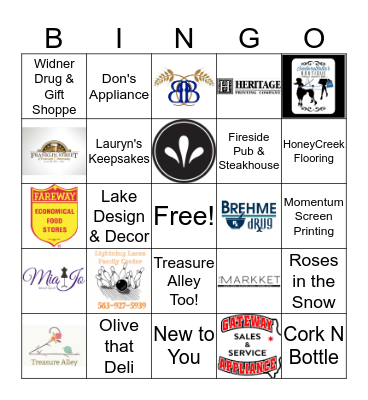 Manchester Area Spring-o Bingo-o Bingo Card