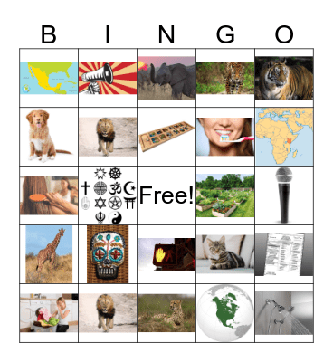 BINGO 1/4/18 Bingo Card