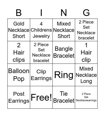 Diva Bingo Card