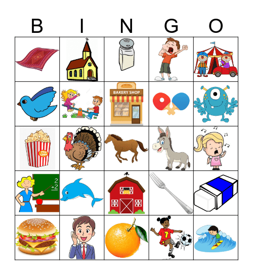 TELESCOPE Bingo Card