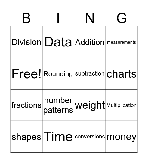 exam prep bingo Card