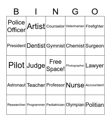 Ice Breaker Bingo - You Can Do It! Bingo Card