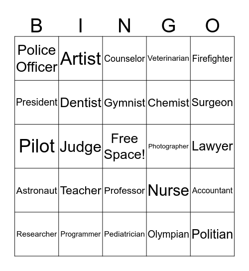 Ice Breaker Bingo - You Can Do It! Bingo Card