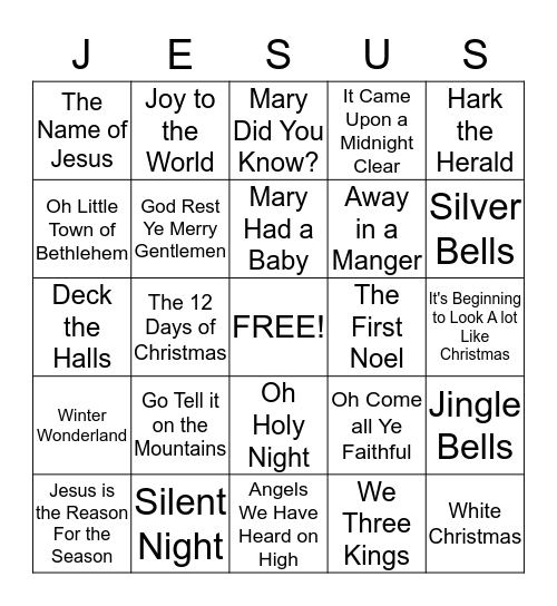 Happy Birthday Bingo Card