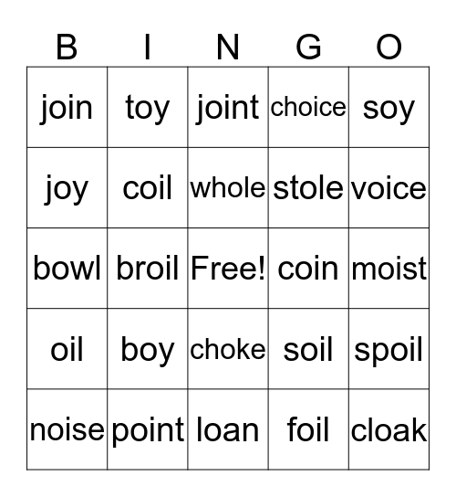 Yew Ming's Bingo (#31) Bingo Card