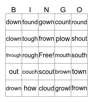 Yew Ming's Bingo (#35) Bingo Card