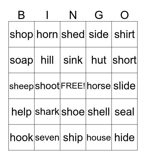 Polar Bears Bingo Card