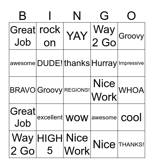 Shannon's Bingo Bonaza  Bingo Card