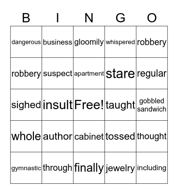 The Mystery of the Missing Key Bingo Card