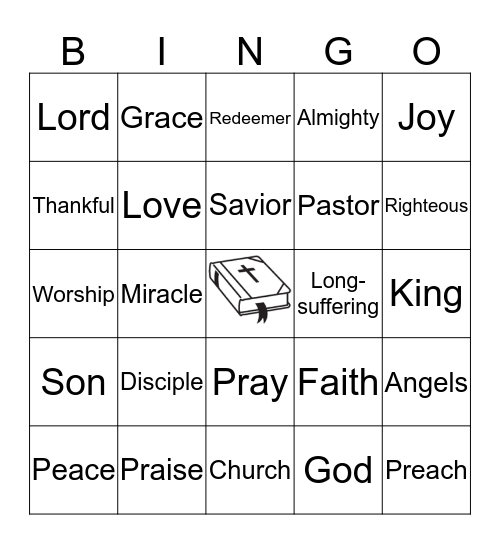 Morning Star Bible Bingo  Bingo Card