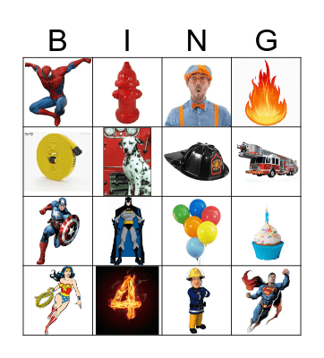 Birthday BINGO Card