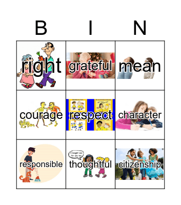 GR2 Unit4 Part1a Bingo Card