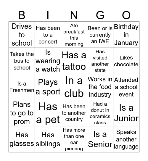 <3 Ceramics Bingo :D Bingo Card