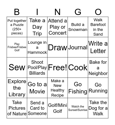 Living Socially Bingo Card