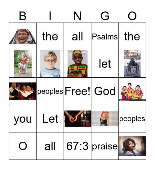 God LOVES all Bingo Card