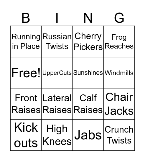 Sweet as Candy Bingo Card