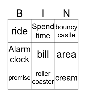 Baker Bingo