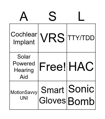 Technology Advancements Bingo Card