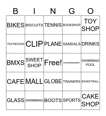 REVIEW UNIT 10-12 Bingo Card