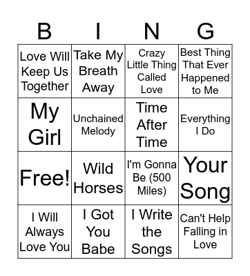 Southpointe Bingo: January 17, 2019 Bingo Card