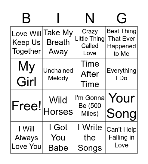 Southpointe Bingo: January 17, 2019 Bingo Card
