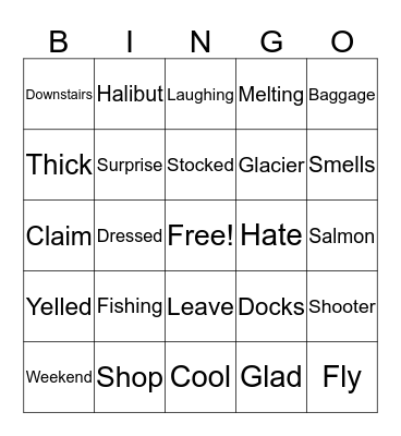 NEPTUNE BINGO Card
