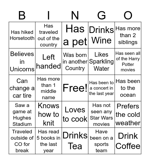 Talented Ingenious Lively Teams Bingo Card