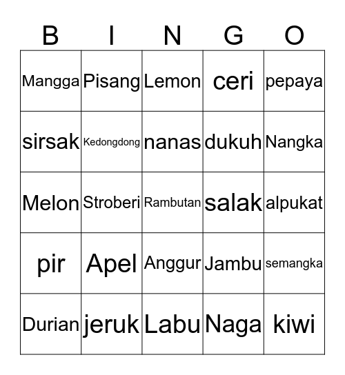 ENAJCHAEYEON97 Bingo Card