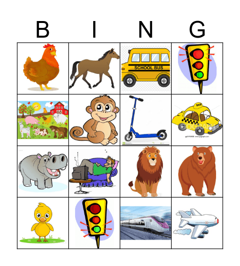 Smart English 4 Review Bingo Card