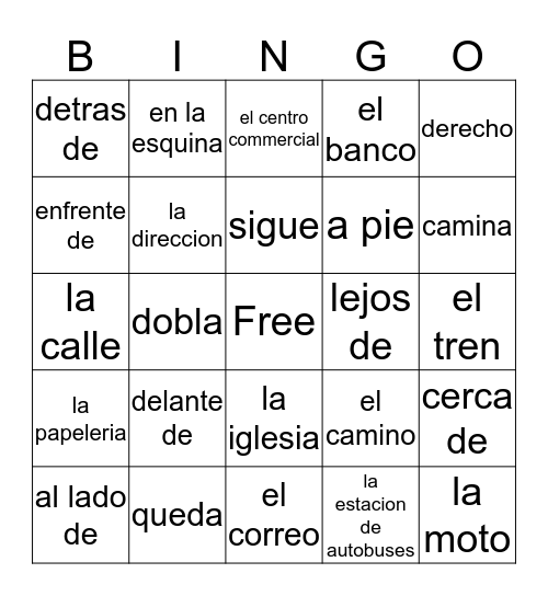 Micah Bingo Card