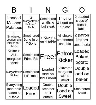 #BALLINDOLLARS Bingo Card