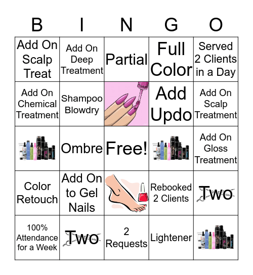 Elite Cosmo Bingo Card