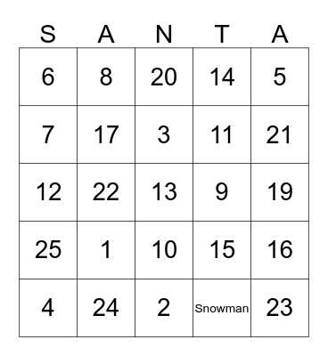 Bingo play with love Bingo Card