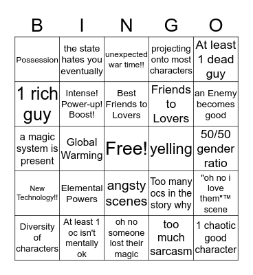 @emaginations BINGO! Bingo Card