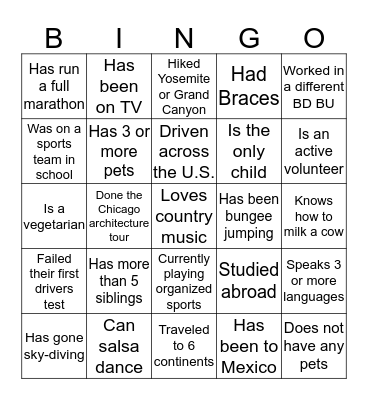 Solutions Management QBR Bingo Card