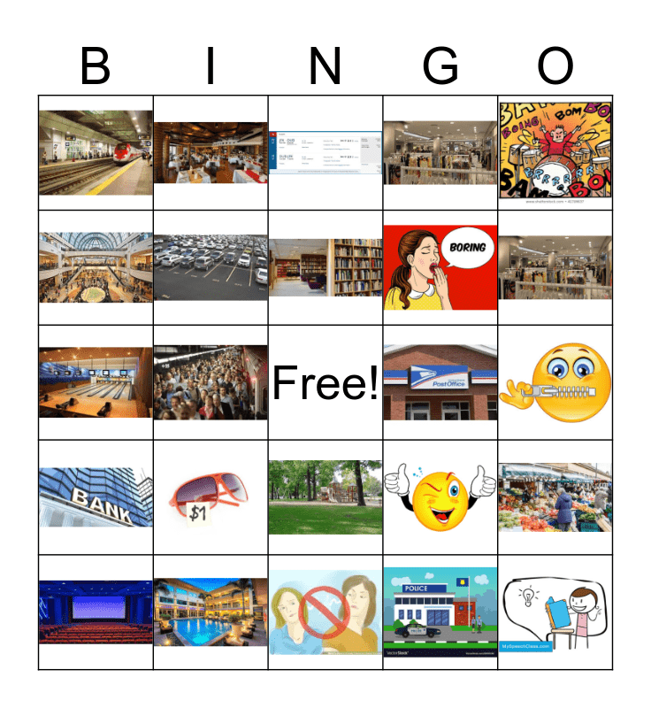 Unit 4 Bingo Card