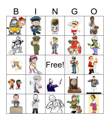 Career Bingo Card