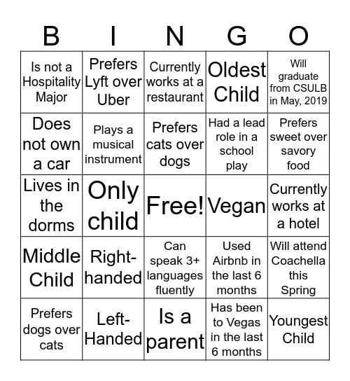 HFHM 371 - People Bingo Card