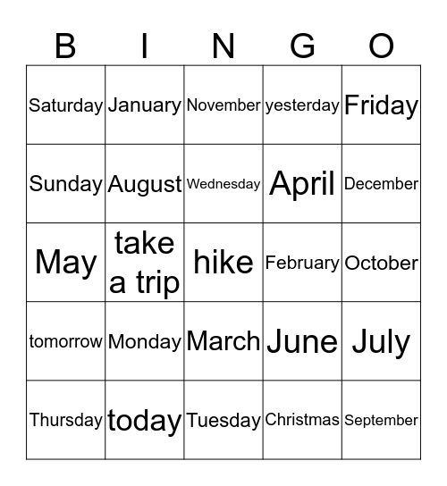 CPB10 Bingo Card