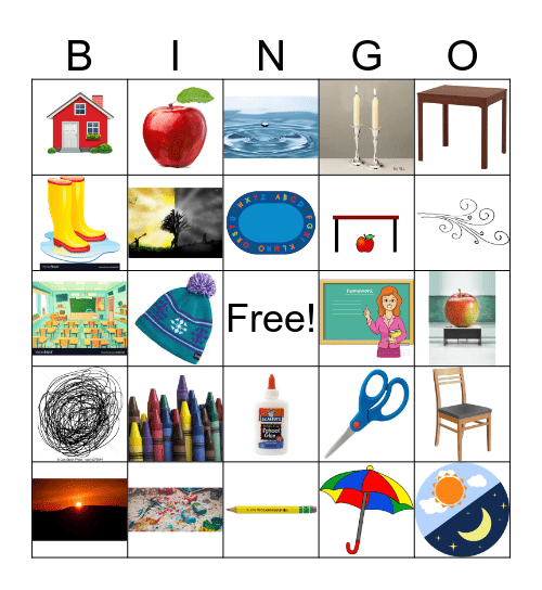 Creation Bingo Bingo Card