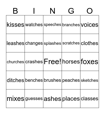 Yew Ming's Bingo (#7) Bingo Card