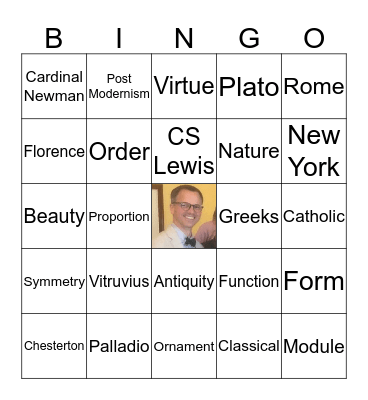 Haigh - O Bingo Card