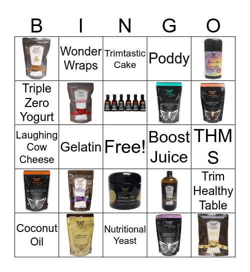 THM  BINGO Card