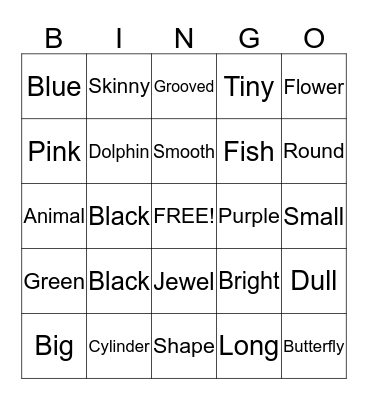 Bead Bingo Card