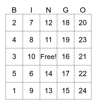 $DS Sales$ Spree Cash Bingo  Bingo Card