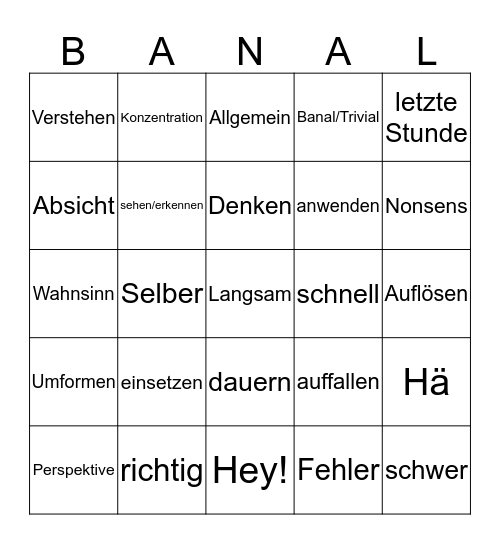 Stefan-Hübner-Bingo Card