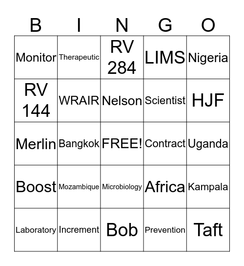 MHRP Bing Bingo Card