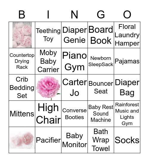 Congratulations Kaitlyn & Anthony!!! Bingo Card