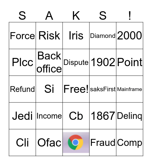 FACTON5TH BINGO Card