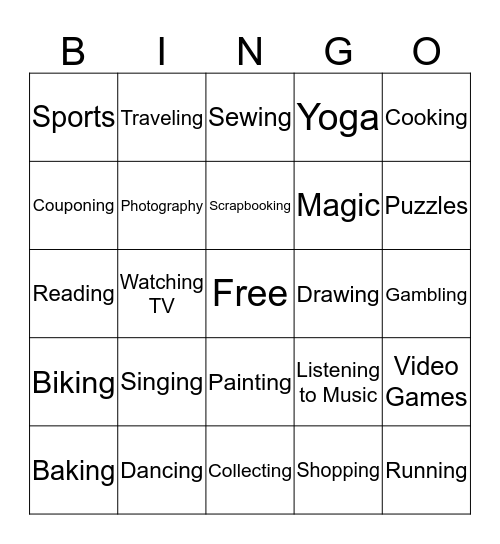 Kalamazoo Kickoff Bingo Card